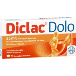 DICLAC Dolo 25 mg überzogene Tabletten 20 St