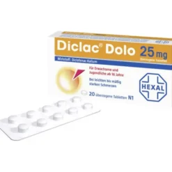 DICLAC Dolo 25 mg überzogene Tabletten 20 St