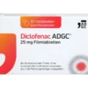 DICLOFENAC ADGC 25 mg Filmtabletten 10 St