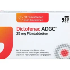 DICLOFENAC ADGC 25 mg Filmtabletten 10 St