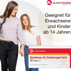 DICLOFENAC AL Schmerzgel forte 20 mg/g 100 g