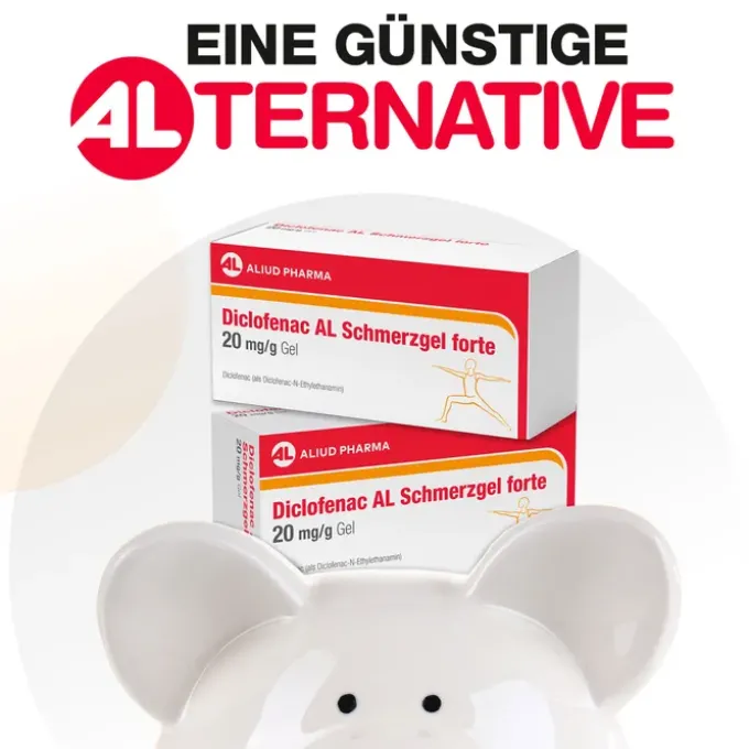 DICLOFENAC AL Schmerzgel forte 20 mg/g 100 g