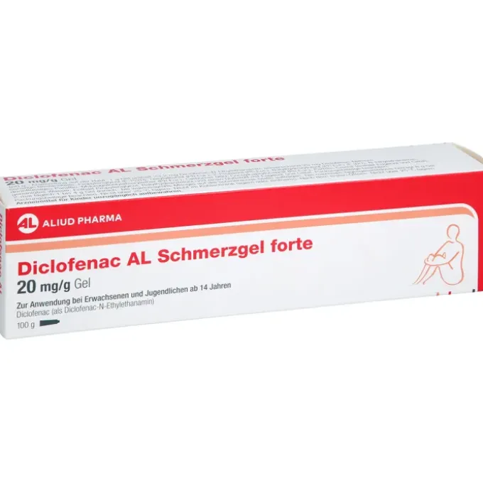 DICLOFENAC AL Schmerzgel forte 20 mg/g 100 g