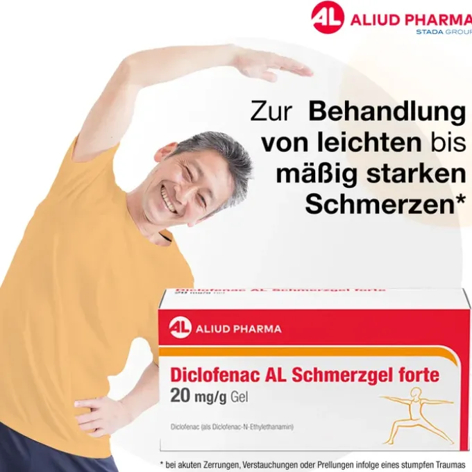 DICLOFENAC AL Schmerzgel forte 20 mg/g 100 g
