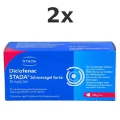 DICLOFENAC STADA Schmerzgel forte 20 mg/g Set 2x150g