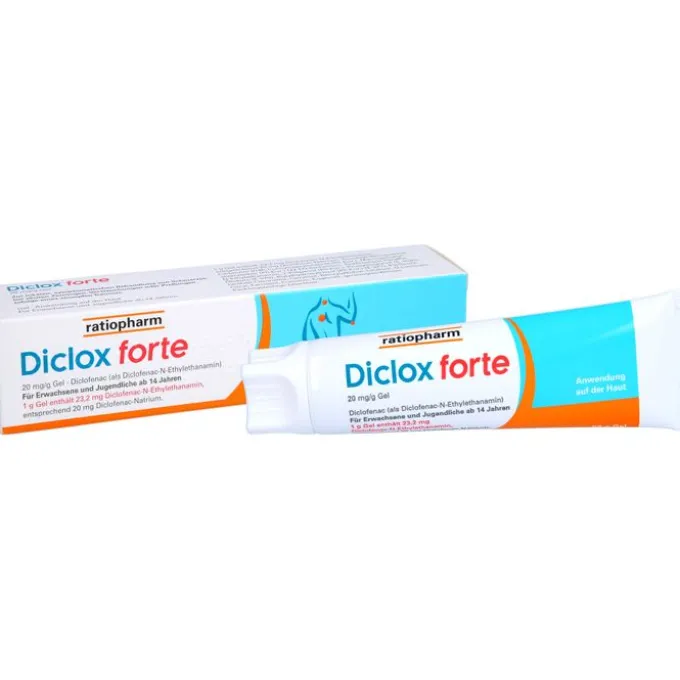 DICLOX forte 20 mg/g Gel 50 g