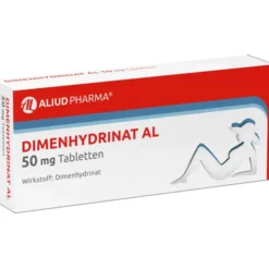 DIMENHYDRINAT AL 50 mg Tabletten 20 St