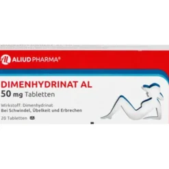 DIMENHYDRINAT AL 50 mg Tabletten 20 St