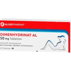 DIMENHYDRINAT AL 50 mg Tabletten 20 St
