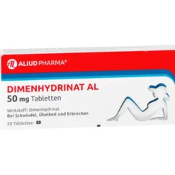 DIMENHYDRINAT AL 50 mg Tabletten 20 St