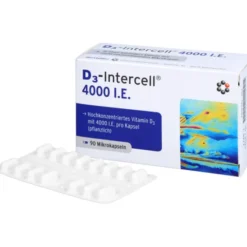 D3-INTERCELL 4.000 I.E. Kapseln 90 Stück