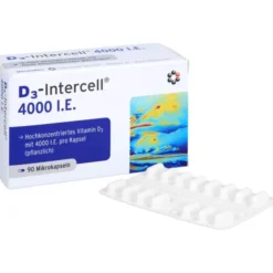 D3-INTERCELL 4.000 I.E. Kapseln 90 Stück