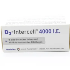 D3-INTERCELL 4.000 I.E. Kapseln 90 Stück