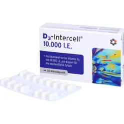 D3-INTERCELL 10.000 I.E. Kapseln 30 Stück