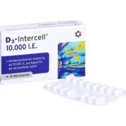 D3-INTERCELL 10.000 I.E. Kapseln 30 Stück