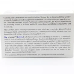 D3-INTERCELL 10.000 I.E. Kapseln 30 Stück