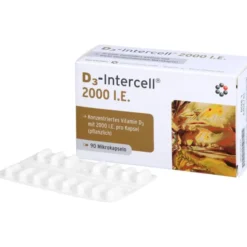 D3-INTERCELL 2.000 I.E. Kapseln 90 Stück
