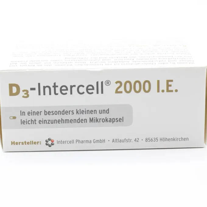 D3-INTERCELL 2.000 I.E. Kapseln 90 Stück
