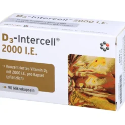 D3-INTERCELL 2.000 I.E. Kapseln 90 Stück