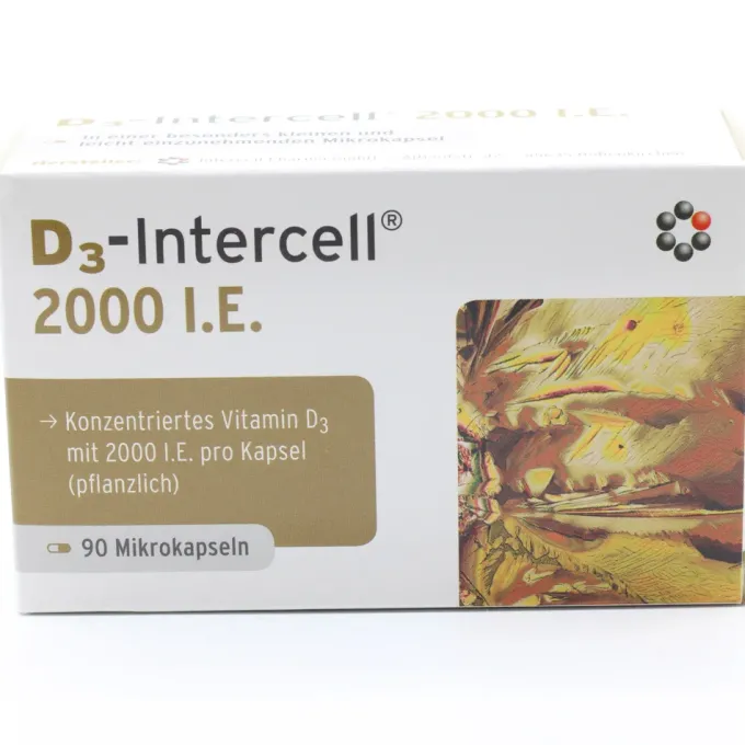 D3-INTERCELL 2.000 I.E. Kapseln 90 Stück