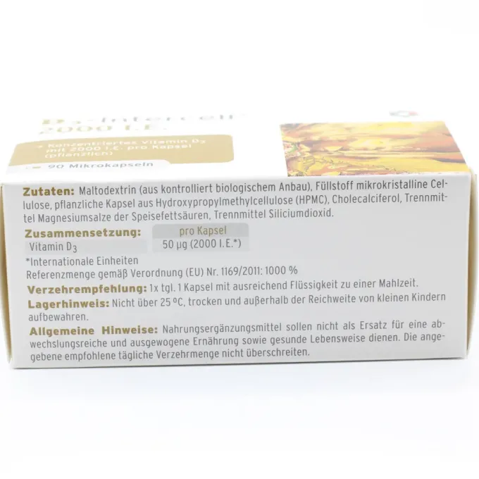D3-INTERCELL 2.000 I.E. Kapseln 90 Stück