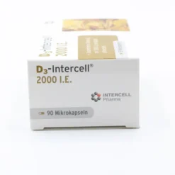 D3-INTERCELL 2.000 I.E. Kapseln 90 Stück