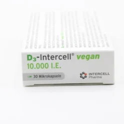 D3-INTERCELL vegan 10.000 I.E. Kapseln 30 Stück