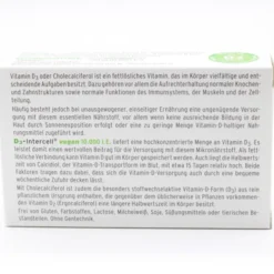 D3-INTERCELL vegan 10.000 I.E. Kapseln 30 Stück