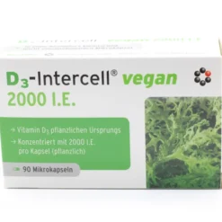 D3-INTERCELL vegan 2.000 I.E. Kapseln 90 Stück