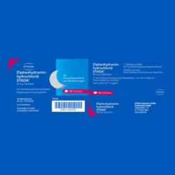 DIPHENHYDRAMINHYDROCHLORID STADA 50 mg Tabletten 20 St