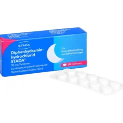 DIPHENHYDRAMINHYDROCHLORID STADA 50 mg Tabletten 20 St