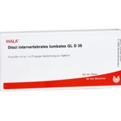 DISCI intervertebrales lumbales GL D 30 Ampullen 10X1 ml