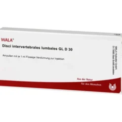 DISCI intervertebrales lumbales GL D 30 Ampullen 10X1 ml