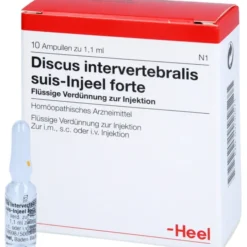 DISCUS INTERVERTEBRALIS suis Injeel forte Ampullen 10 St