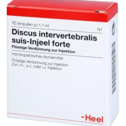 DISCUS INTERVERTEBRALIS suis Injeel forte Ampullen 10 St