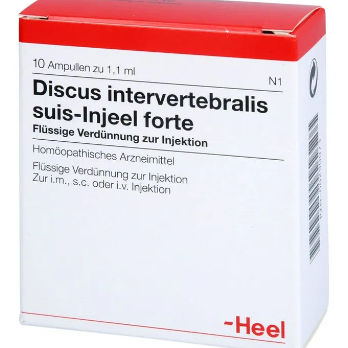 DISCUS INTERVERTEBRALIS suis Injeel forte Ampullen 10 St