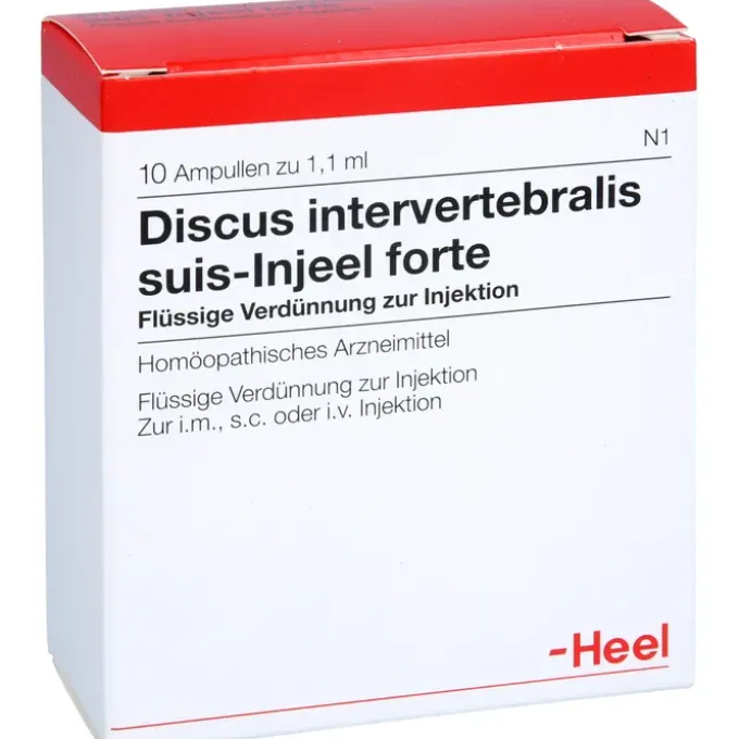 DISCUS INTERVERTEBRALIS suis Injeel forte Ampullen 10 St