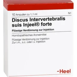 DISCUS INTERVERTEBRALIS suis Injeel forte Ampullen 10 St