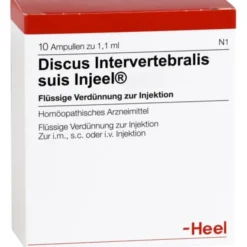 DISCUS INTERVERTEBRALIS suis Injeel Ampullen 10 St