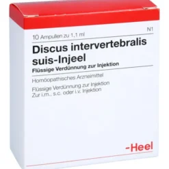 DISCUS INTERVERTEBRALIS suis Injeel Ampullen 10 St