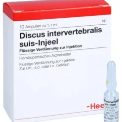 DISCUS INTERVERTEBRALIS suis Injeel Ampullen 10 St
