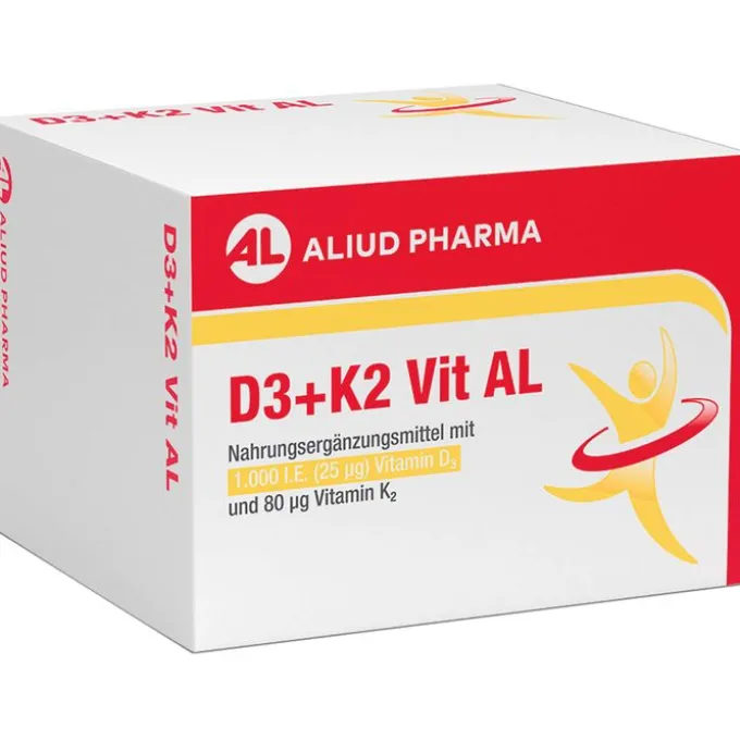 D3+K2 Vit AL 1000 I.E./80 μg Kapseln 90 Stück
