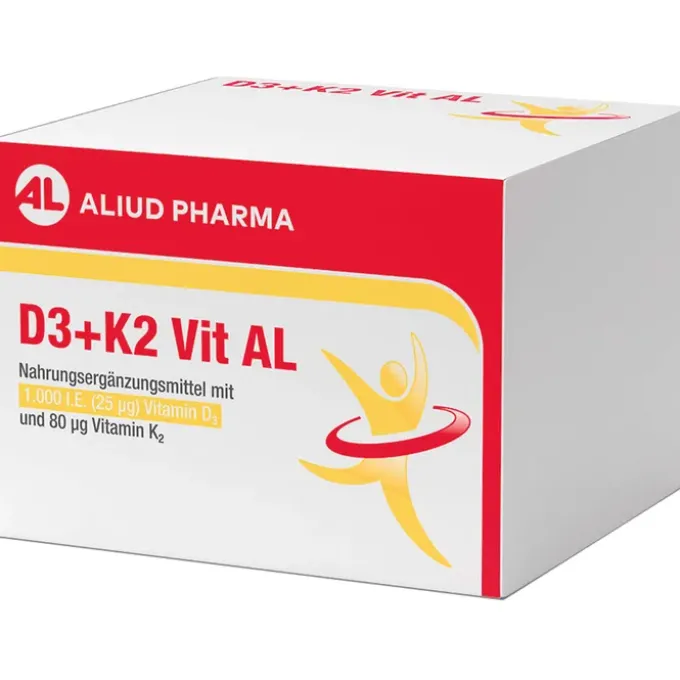 D3+K2 Vit AL 1000 I.E./80 μg Kapseln 90 Stück