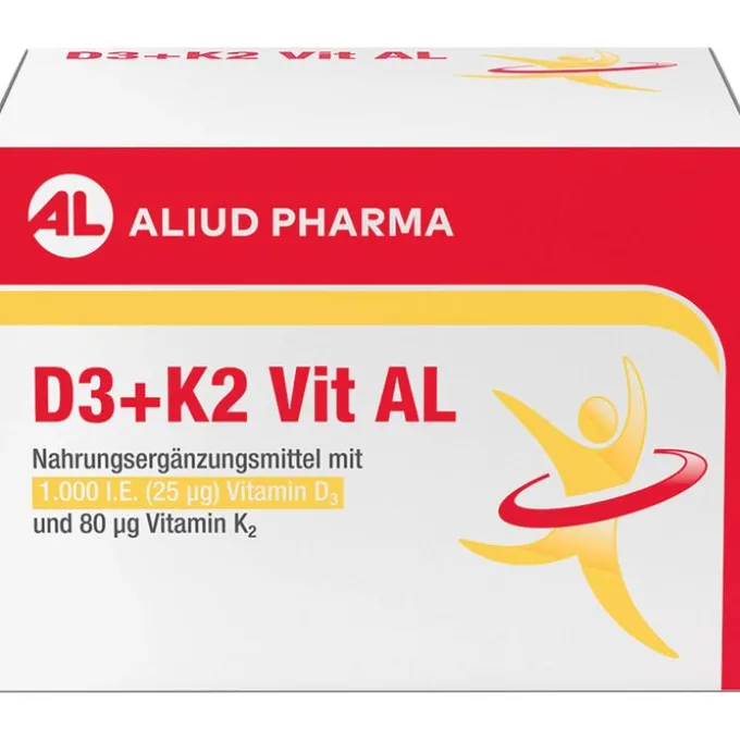 D3+K2 Vit AL 1000 I.E./80 μg Kapseln 90 Stück