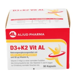 D3+K2 Vit AL 4000 I.E./80 μg Kapseln 90 Stück