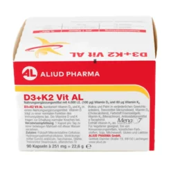 D3+K2 Vit AL 4000 I.E./80 μg Kapseln 90 Stück