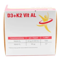 D3+K2 Vit AL 2000 I.E./80 μg Kapseln 90 Stück