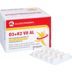 D3+K2 Vit AL 2000 I.E./80 μg Kapseln 90 Stück