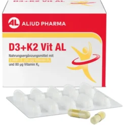 D3+K2 Vit AL 2000 I.E./80 μg Kapseln 90 Stück