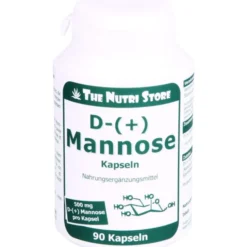 D-MANNOSE 500 mg vegetarische Kapseln 90 Stück